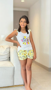 Pijama Niña Short Blusa Bolero