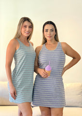 Vestido Manga Sisa