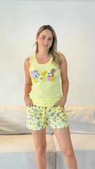 Pijama Short Blusa Bolero